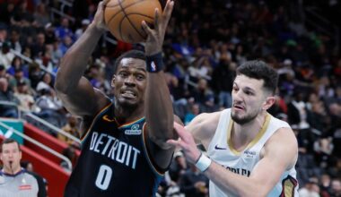 Jalen Duren's 30-point double-double leads Pistons past Pelicans 129-108 |