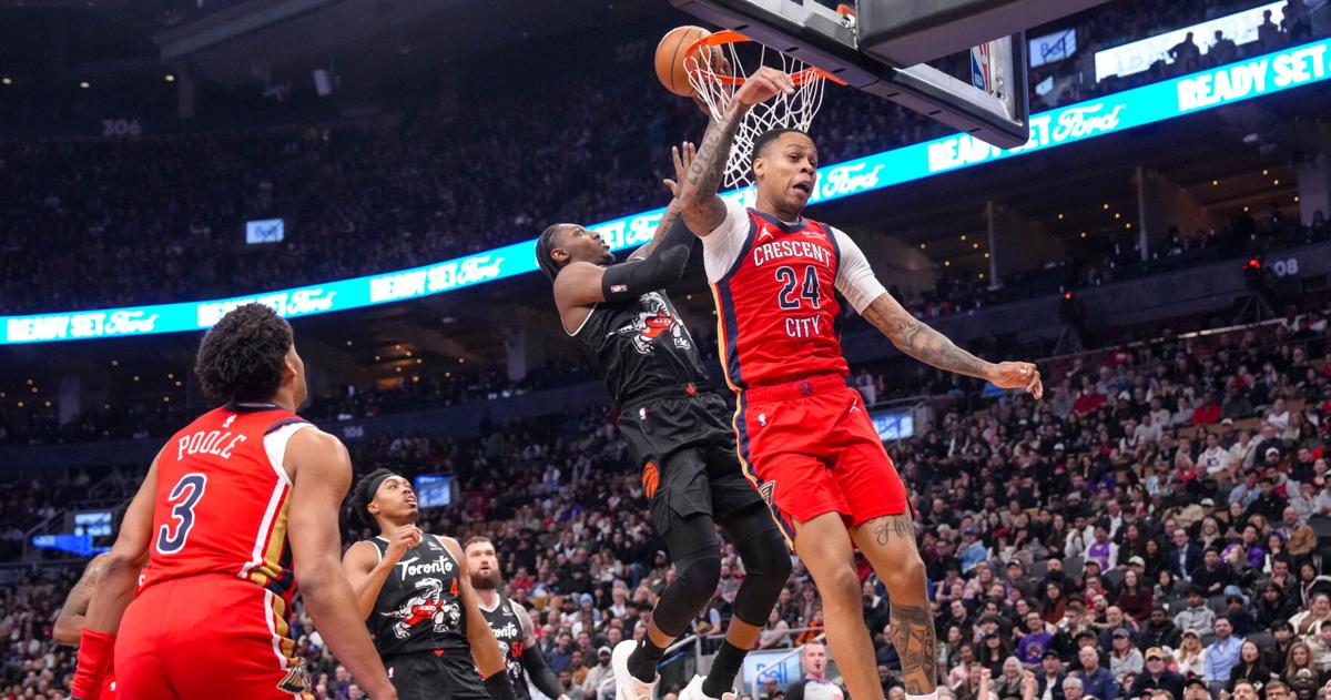 Pelicans put up little resistance in loss to Raptors | Pelicans