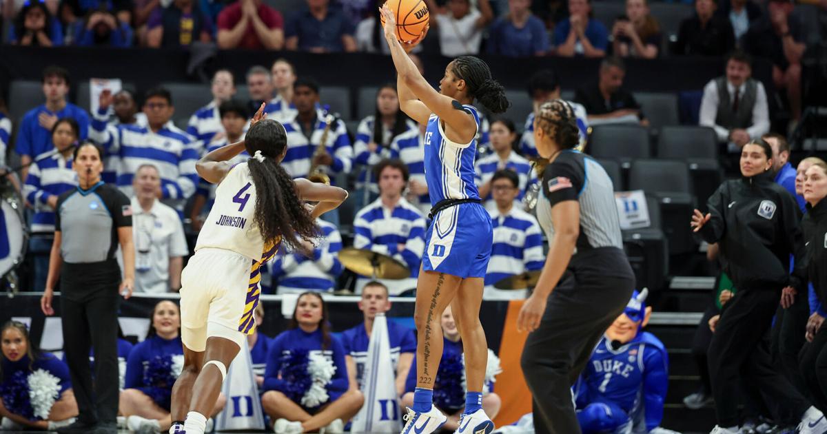 Ashlon Jackson’s last-shot 3 stunned LSU and etched its place in March Madness lore | Basketball