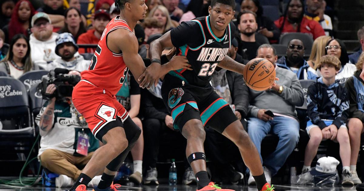 Cedic Coward scores 24 points, including key late free throws, as Grizzlies defeat Bulls 125-124 | National Sports