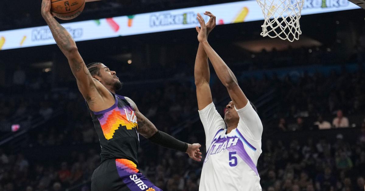 Green scores 31 points and Suns open up big lead early en route to a 134-109 rout of Jazz |