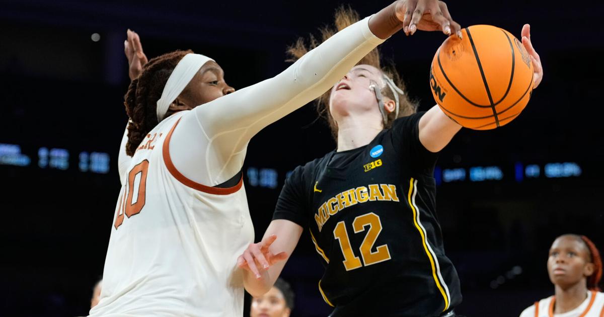 Misfiring Michigan wilts under Texas defense's pressure in 77-41 Elite Eight loss | Basketball