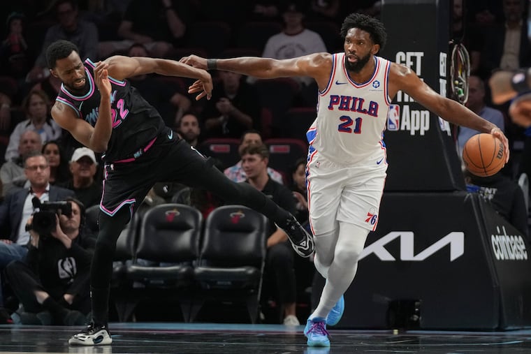 Sixers center Joel Embiid said he was "terrible" in a loss to the Miami Heat.