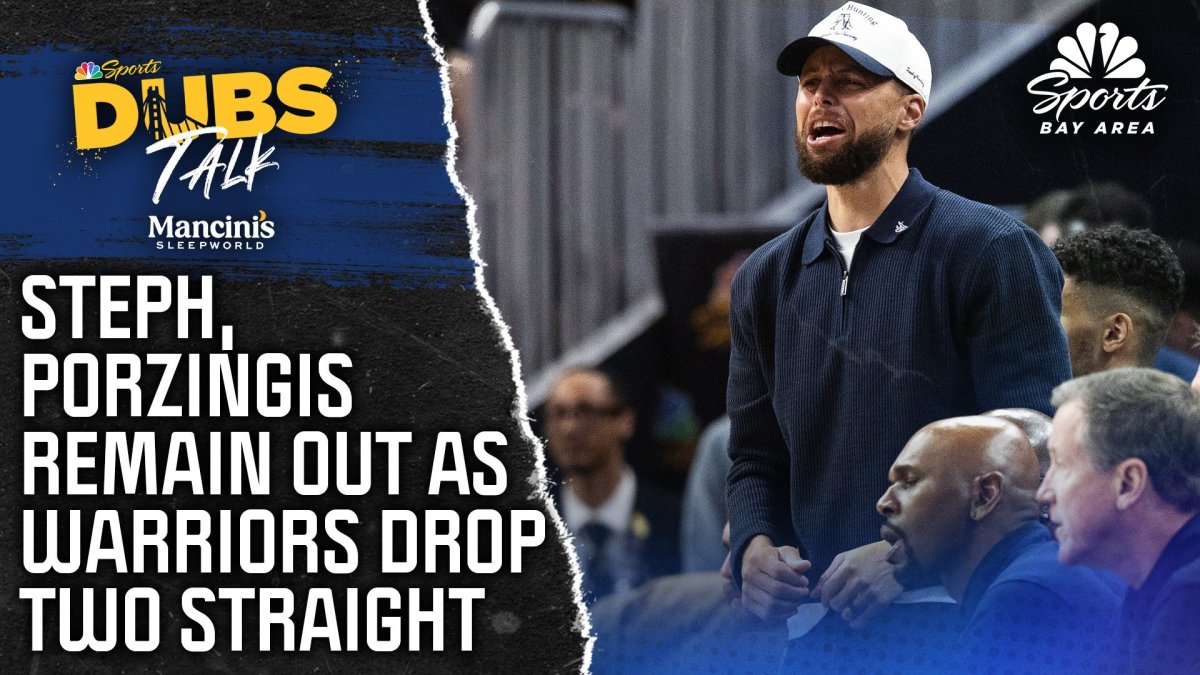 Steph Curry, Kristaps Porziņģis remain OUT as Warriors drop two straight