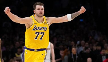 Luka Doncic hits game-winner with 0.5 seconds remaining in overtime as Lakers beat Nuggets 127-125
