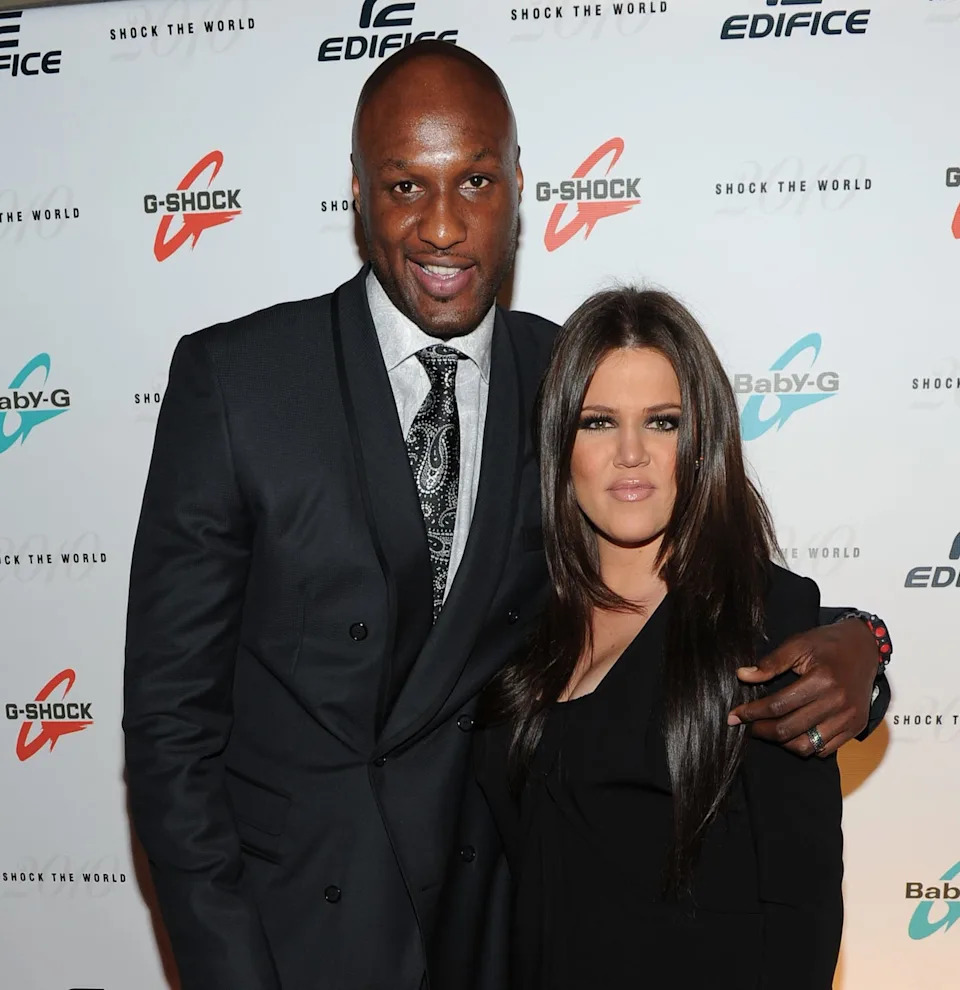 Lamar Odom and Khloé Kardashian