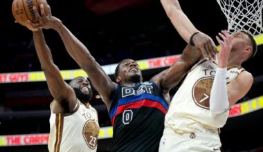 Pistons top Warriors to clinch NBA playoff berth