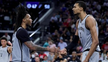 Wembanyama powers Spurs past Clippers 119-115 after wild swings and a late scare to reach 50 wins