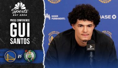 Gui Santos analyzes how Warriors can prepare for NBA play-in after road losses