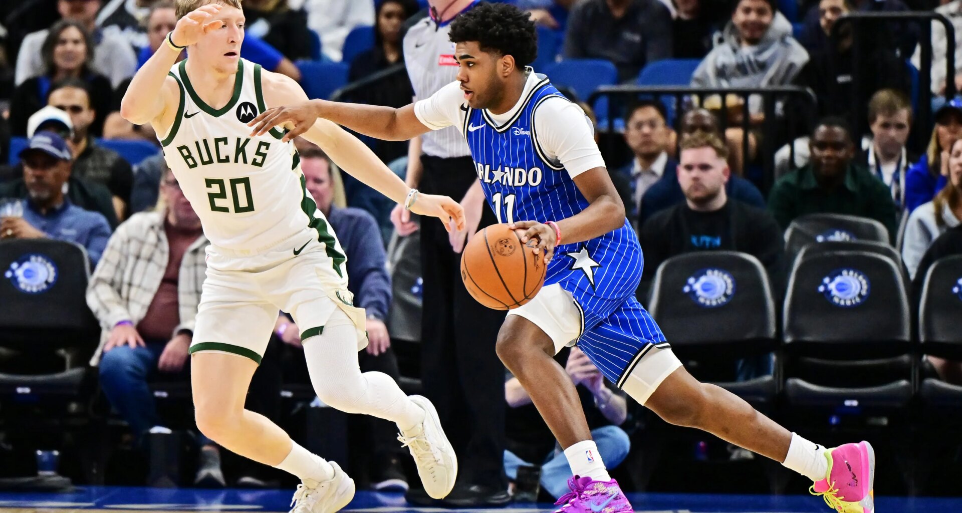 Jase Richardson reacts to suiting up in the G League