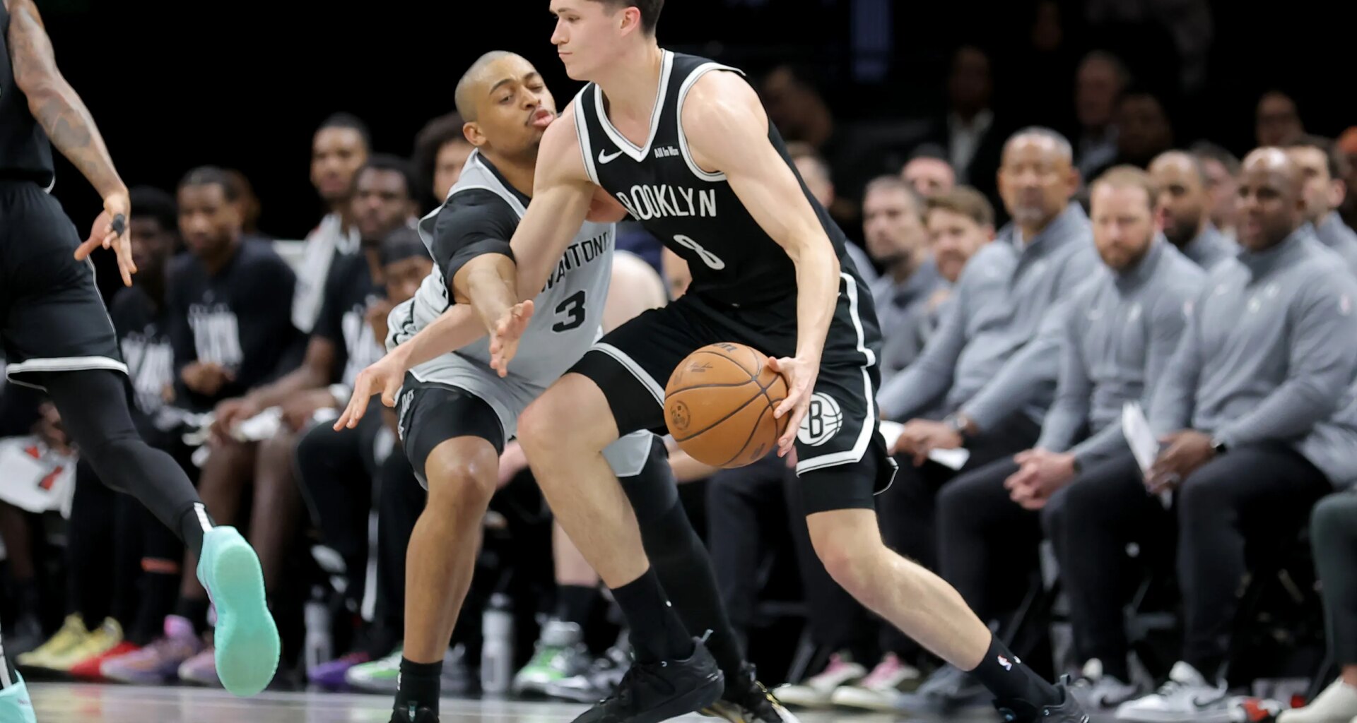 Nets rookie Egor Demin (plantar fascia) out Sunday vs. Cavaliers