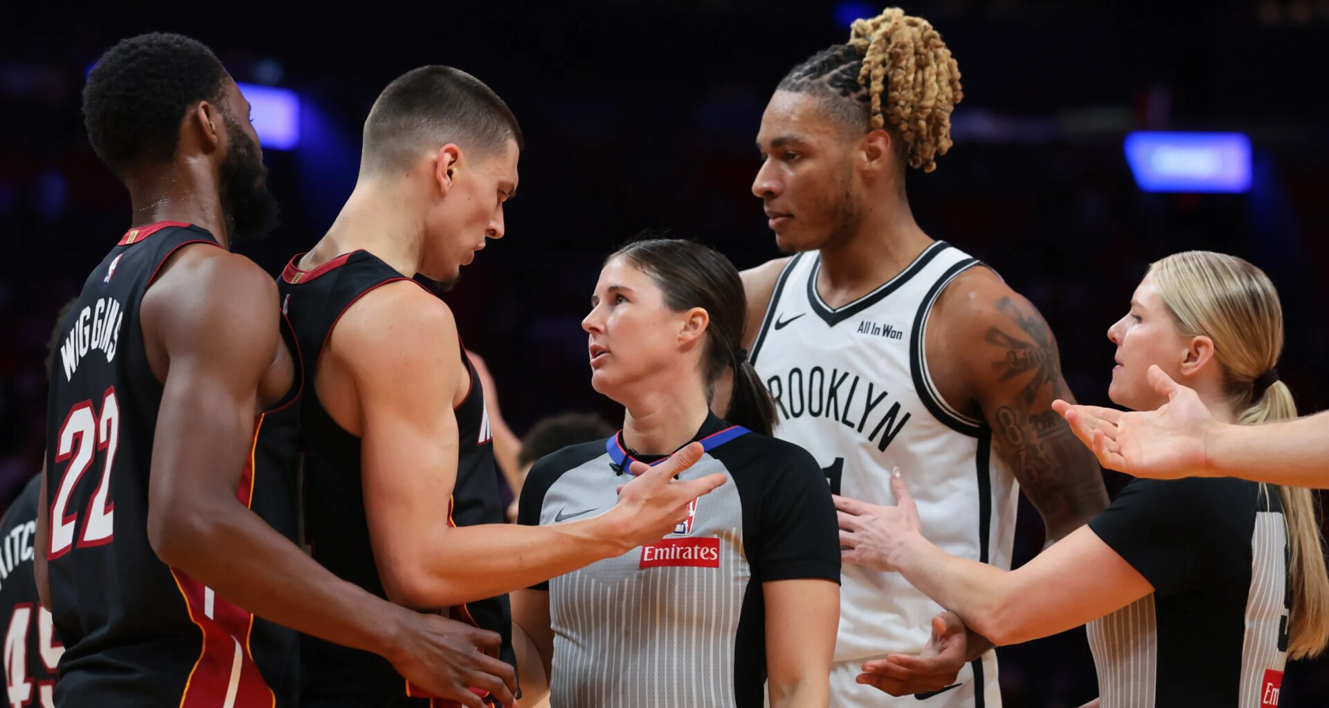 Nets' Noah Clowney drops 17 in 124-98 loss at Bam Adebayo, Heat