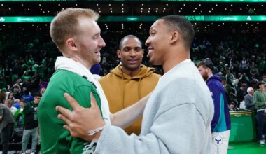 Grant Williams grew with the Celtics and is now helping the Hornets flourish