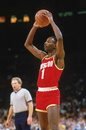 Buck Johnson of the Houston Rockets.