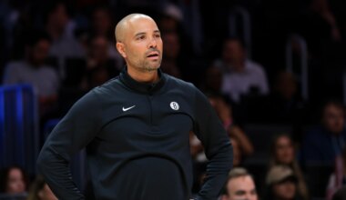 Nets' Jordi Fernandez reacts to Bucks' Cam Thomas's criticism of team