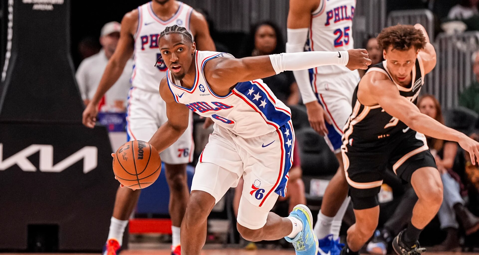 Sixers begin trip with a loss as they can't solve Hawks