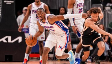 Sixers begin trip with a loss as they can't solve Hawks