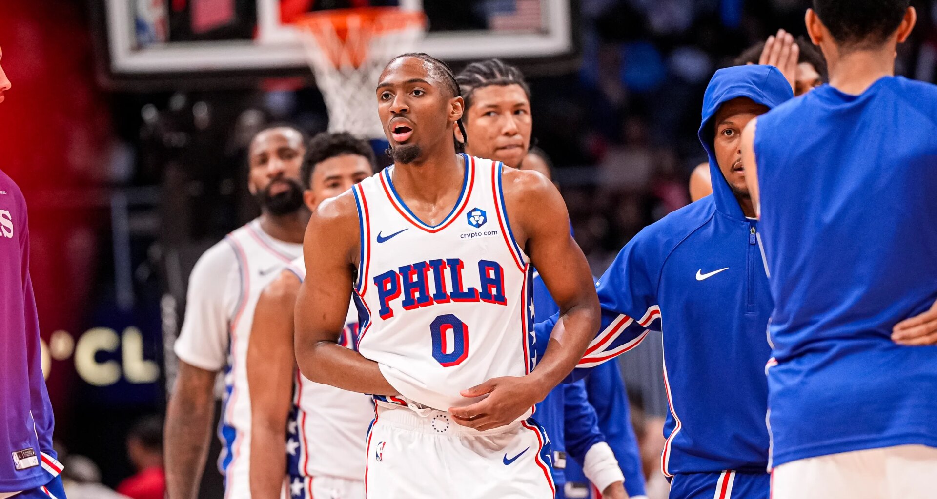 Nick Nurse reacts to Tyrese Maxey injury after Sixers fall to Hawks
