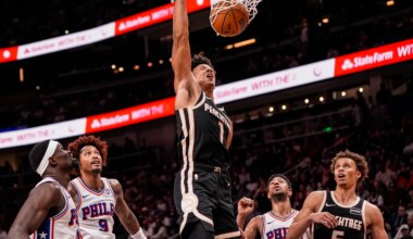 Sixers address second half struggles in tough road loss to Hawks