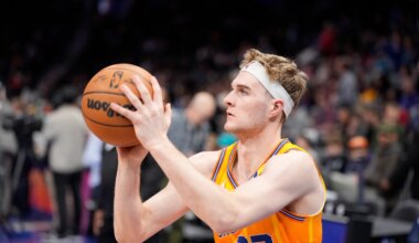 Liam McNeeley recalled from G League after latest stint