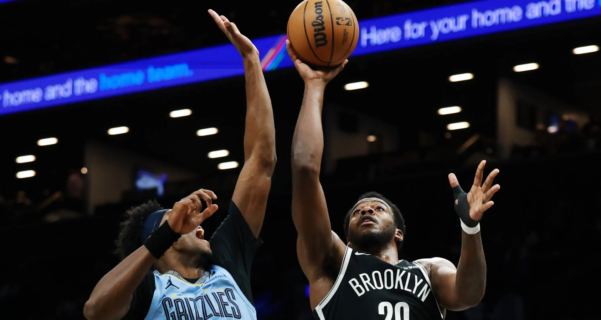 Nets beat hobbled Grizzlies 126-115 behind Day'Ron Sharpe's 19 points