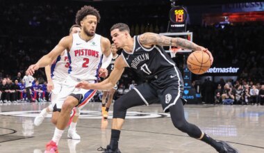 Nets suffer disappointing 138-100 loss to Pistons to end back-to-back