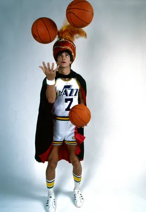 Pete Maravich poses during a portrait session in New Orleans, LA.