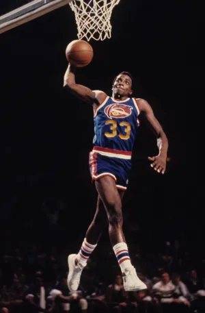 Denver Nuggets guard David Thompson.