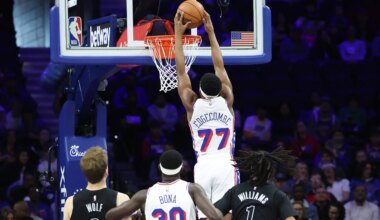 Sixers see 28-point lead slip away, rally to beat Nets