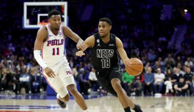 Nets' Malachi Smith reacts to making "dream come true" at 76ers