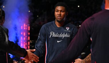 Sixers lay out reasonable goals for second-year forward Justin Edwards