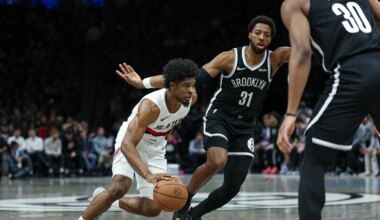 Nets lose to Trail Blazers 114-95 despite Chaney Johnson's 17 points