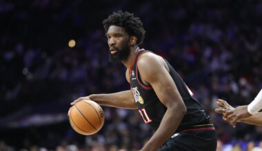 Latest on star Joel Embiid as road trip continues