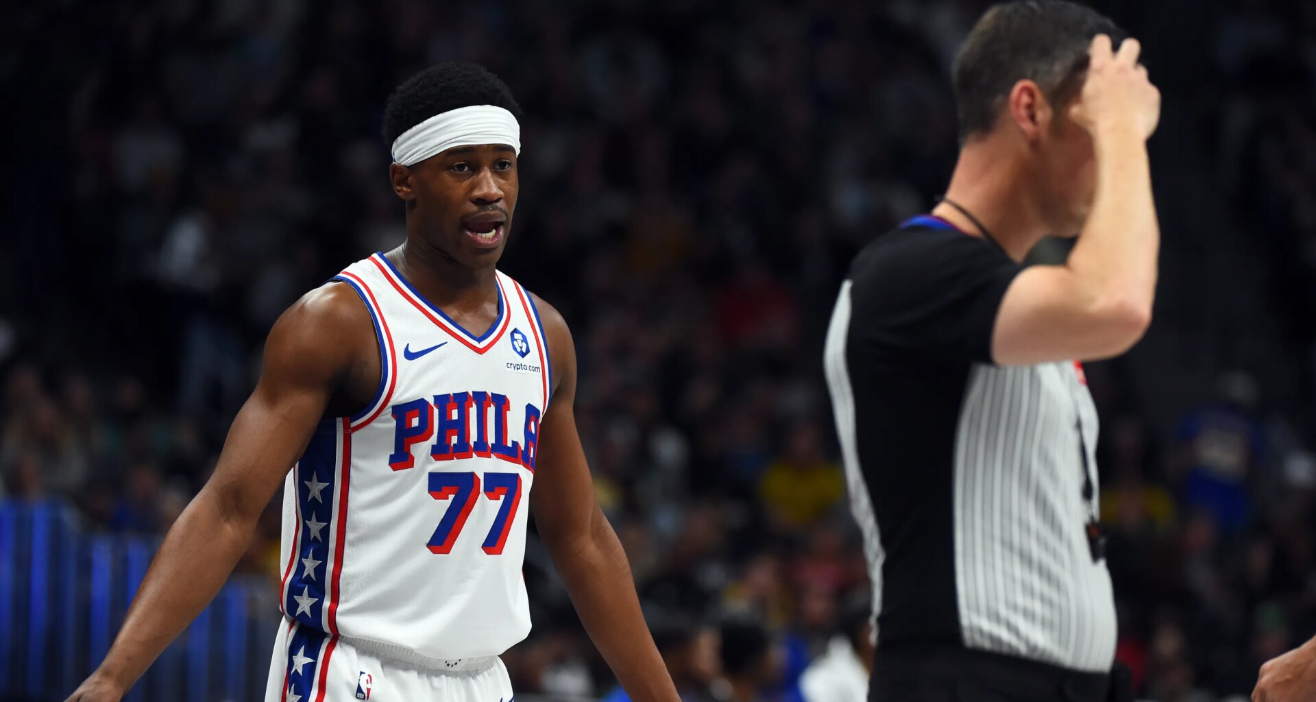 76ers' VJ Edgecombe discusses handling double teams for the first time