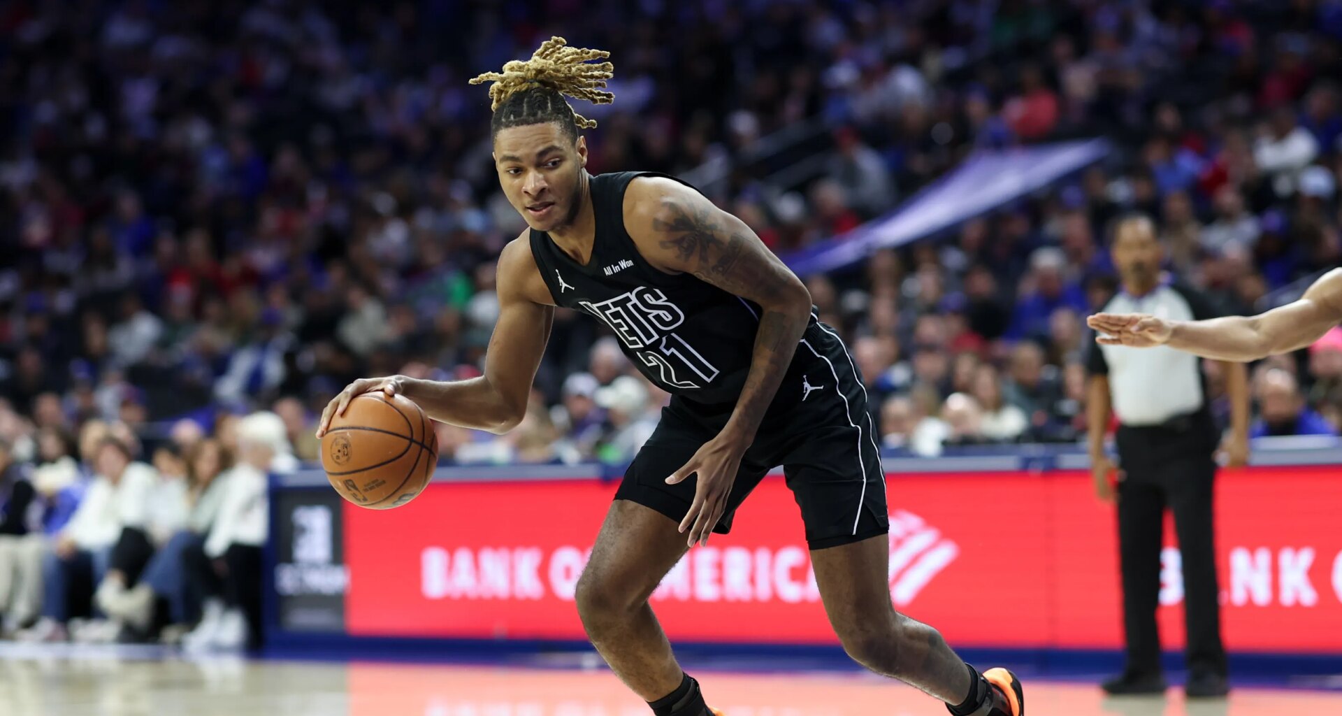 Nets' Noah Clowney (right wrist sprain) out Friday vs. Knicks