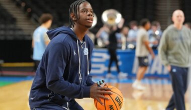 UNC star Caleb Wilson predicted to jump fellow starts in NBA Draft