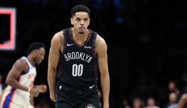 Nets' Josh Minott drops 22 points in narrow 93-92 loss to Knicks