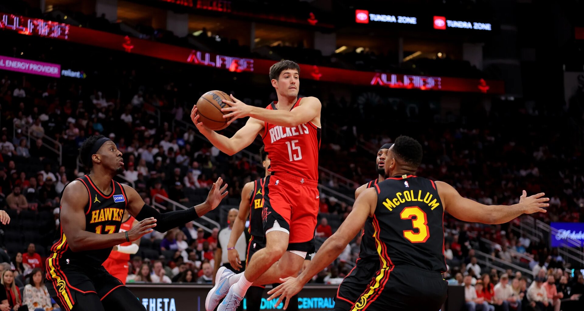 Rockets rout Hawks as Ime Udoka starts Reed Sheppard over Tari Eason