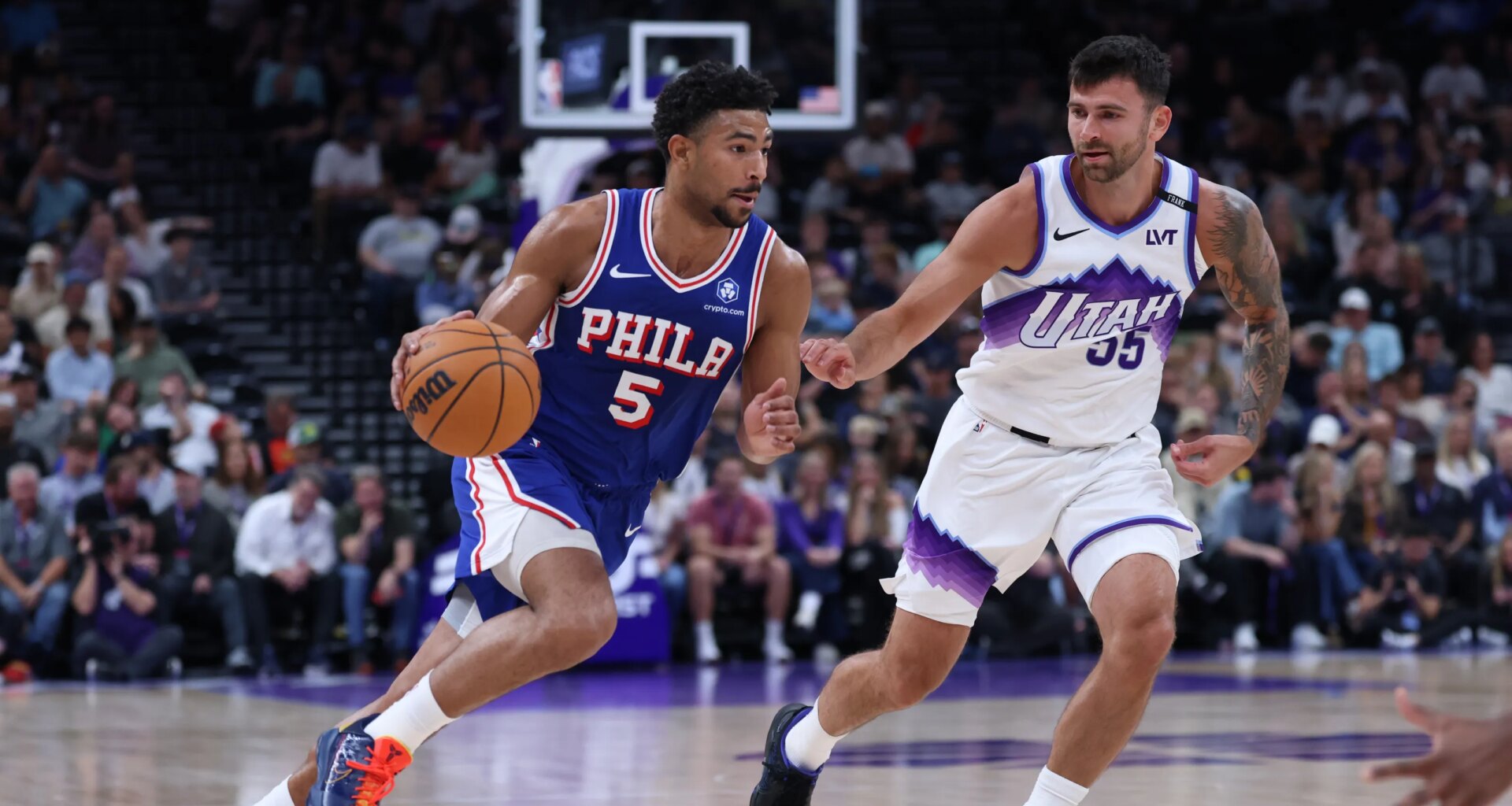 Undermanned 76ers earn gritty win over Jazz on the road