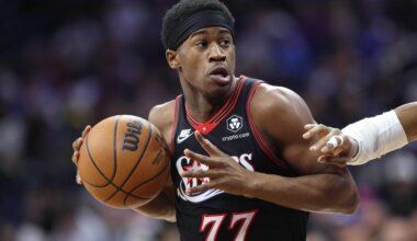 Paul George gives respect to VJ Edgecombe for holding Sixers down