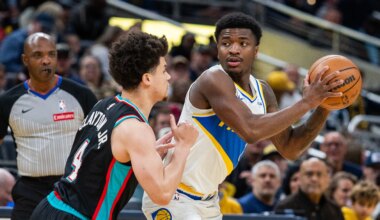 Rick Carlisle commends Kam Jones for a productive year