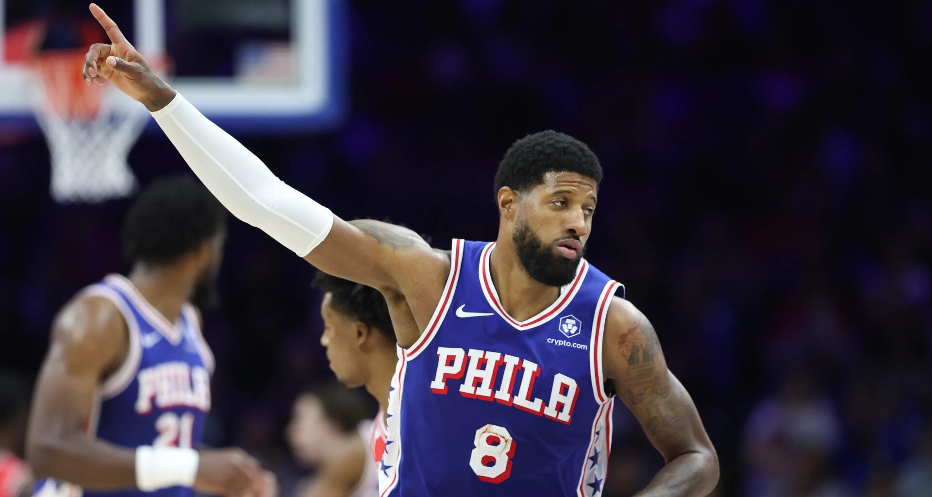 Paul George reacts to successful return as Sixers knock off Bulls