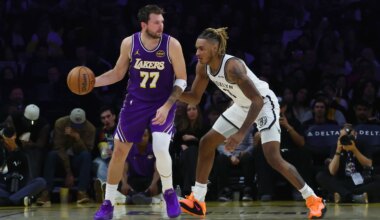 Luka Doncic drives L.A. to victory over Nets