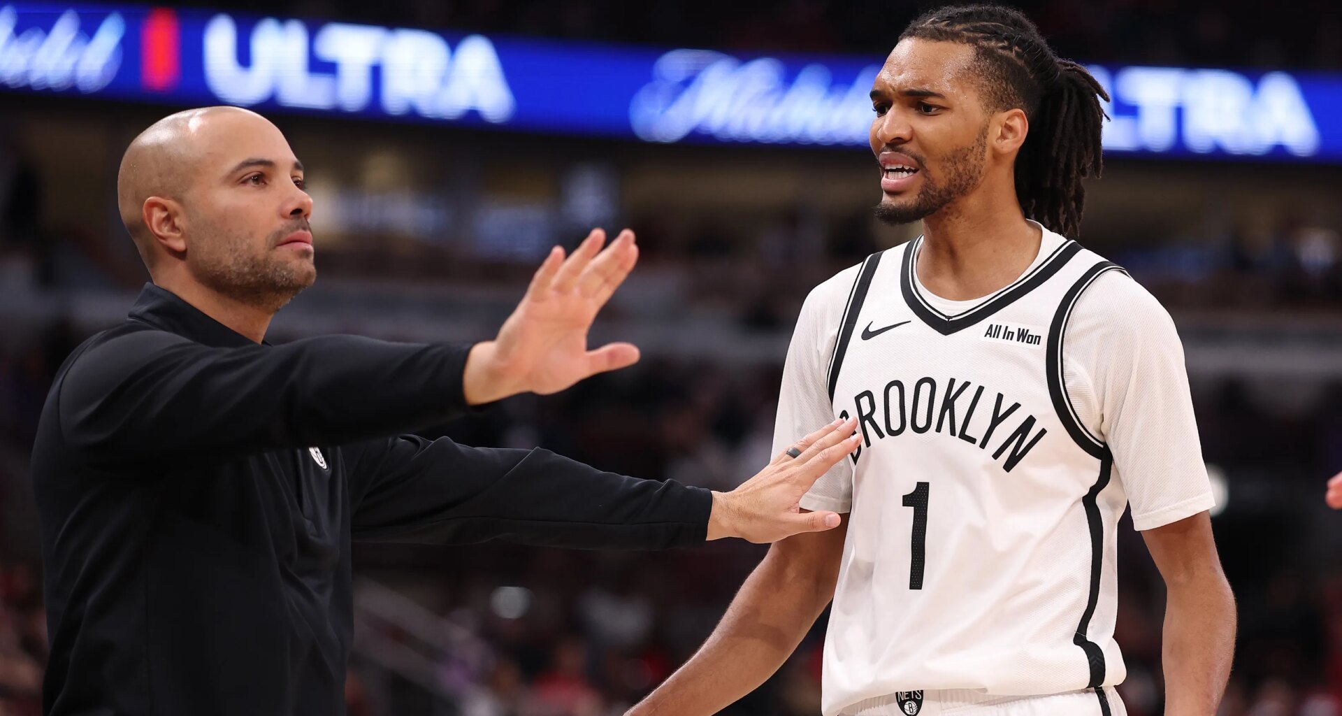 Nets' Jordi Fernandez, Ziaire Williams discuss balancing various goals