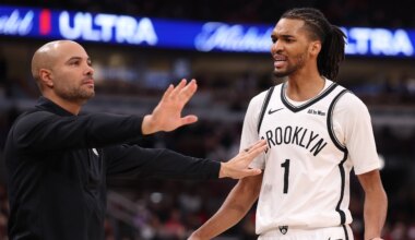 Nets' Jordi Fernandez, Ziaire Williams discuss balancing various goals