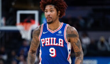 Kelly Oubre Jr. reacts to return from injury after Sixers beat Hornets