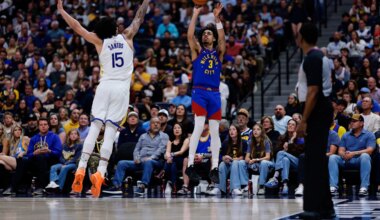 Warriors' win streak comes to end with 116-93 loss vs. Nuggets