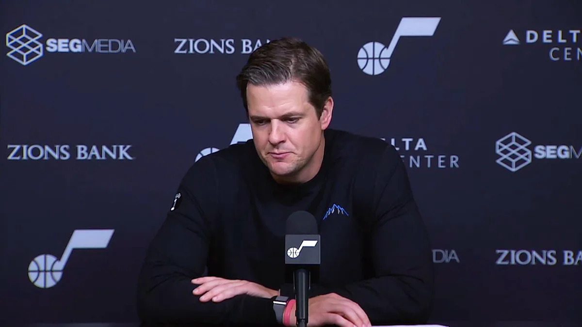 Will Hardy Focuses on Bright Spot Despite Utah Jazz Giving Up 143 Points in Loss to Raptors