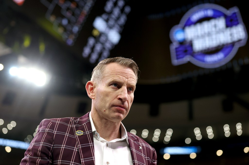 Nate Oats reacts after Alabama's loss to Michigan in the Sweet Sixteen.