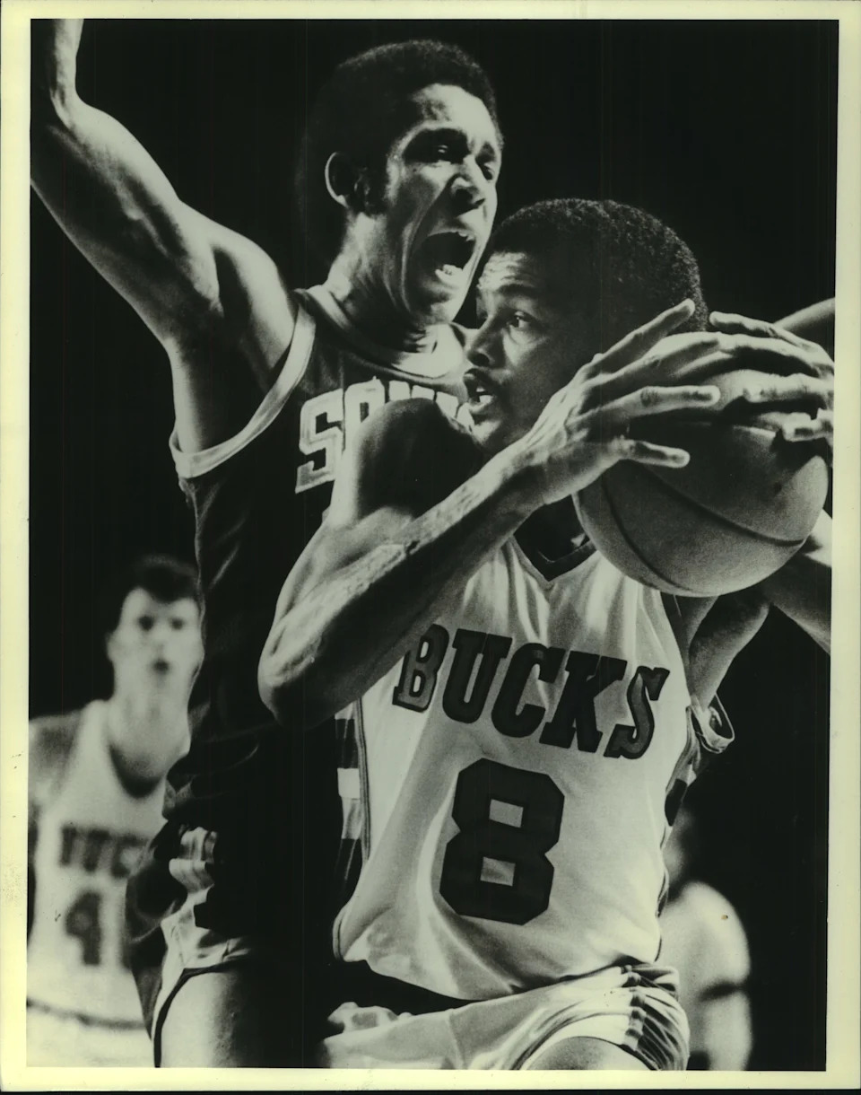 Ex-Milwaukee Messmer High School star John Johnson competed against the Milwaukee Bucks' Marques Johnson in the NBA.
